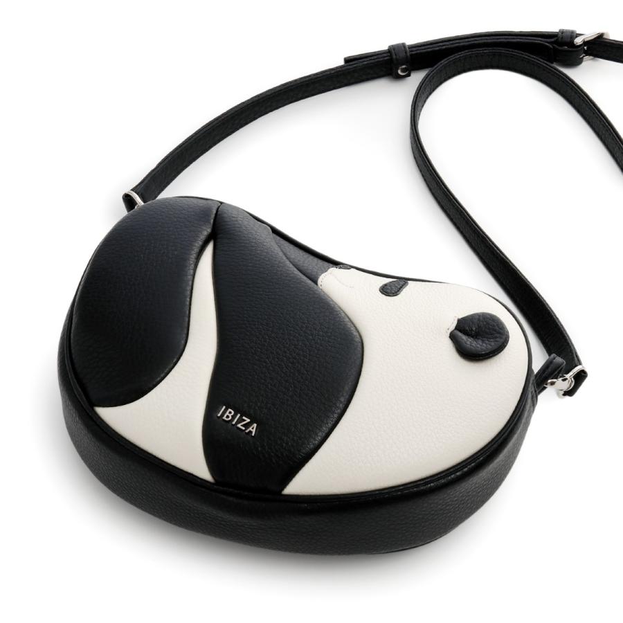 イビサ公式 パンダ バッグ ポーチ ショルダー 斜めがけ S サイズ 本革