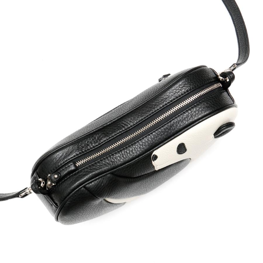 イビサ公式 パンダ バッグ ポーチ ショルダー 斜めがけ S サイズ 本革