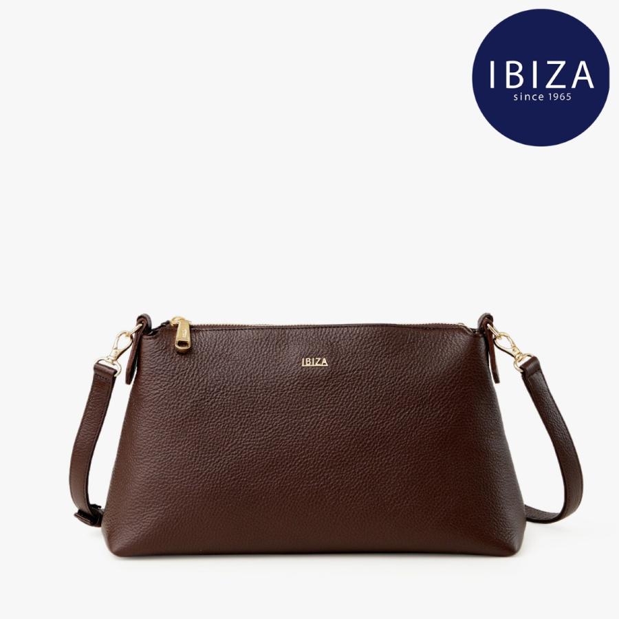 IBIZA（イビサ） イビサ公式 ショルダー 斜めがけ バッグ 本革 レザー 