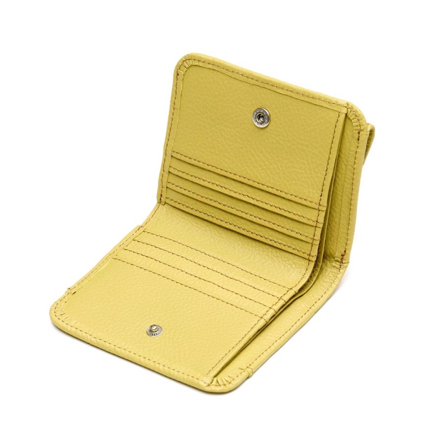 爆買 財布 二つ折り コンパクト 小銭入れ 本革 牛革 使いやすい レザー