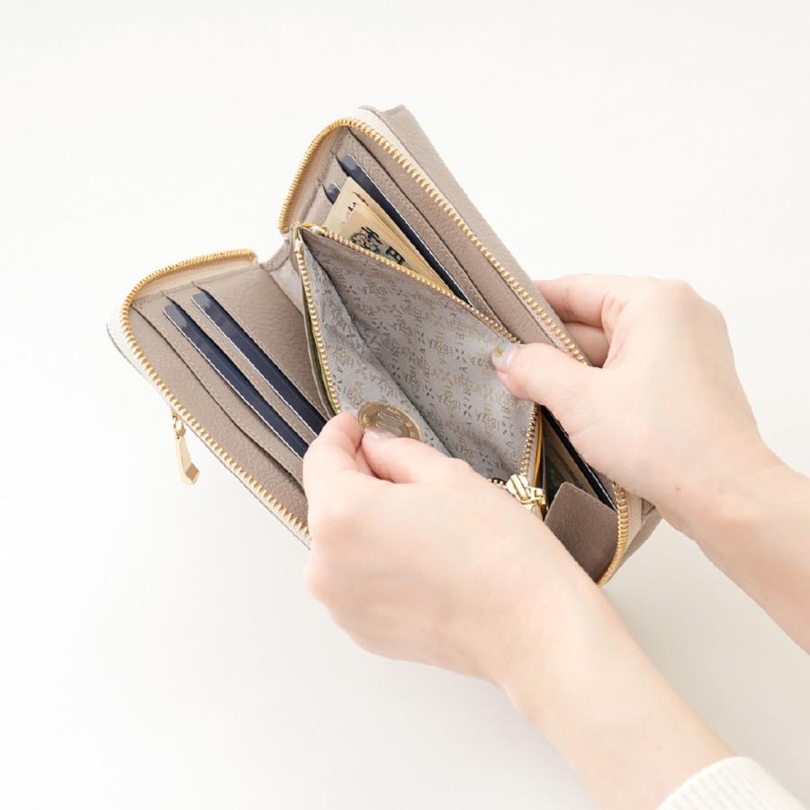 【イビサ公式】スマホショルダー 人気 本革 レザー ショルダー 斜めがけ 紐 花 ハンドメイド ギフト プレゼント レディース 誕生日 日本製の画像