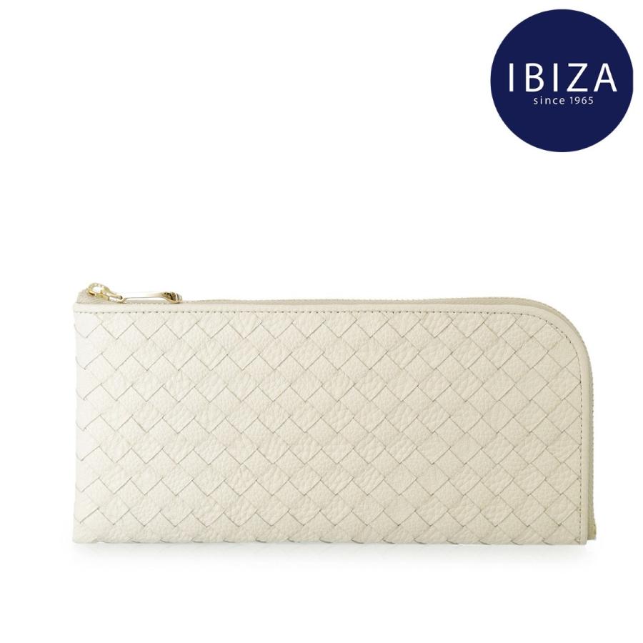 IBIZA（イビサ） イビサ公式 日本製 L字ファスナー 長財布 メッシュ 本
