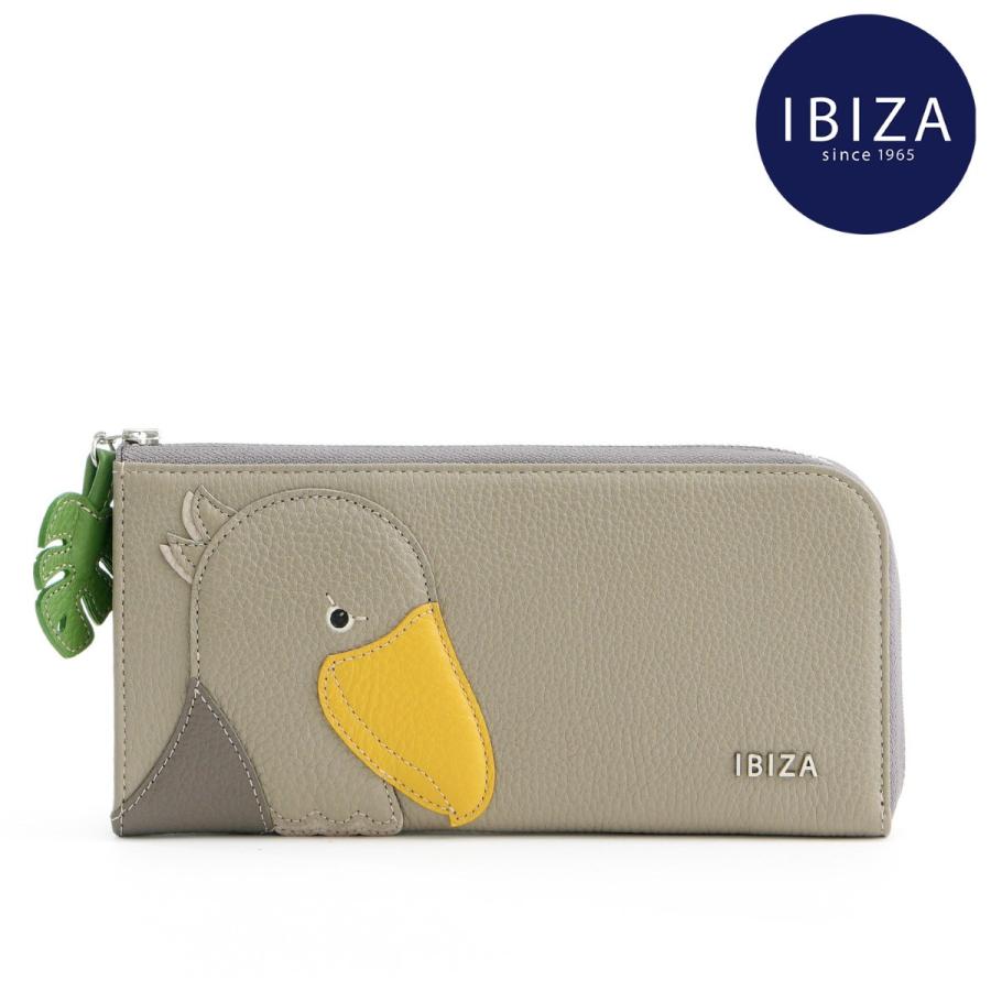 IBIZA（イビサ） 長財布 L字ファスナー イビサ公式 ハシビロコウ 大人