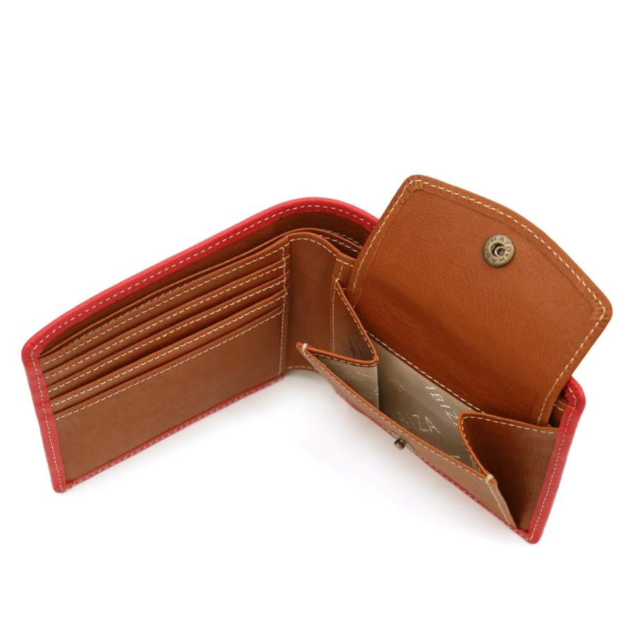 イビサ公式 財布 日本製 イビサ 二つ折り 本革 レザー 機能的