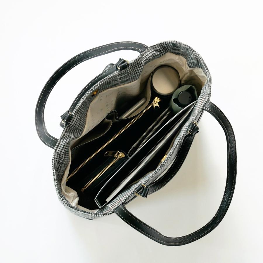 イビサ公式 ウール ハンド バッグ A4 サイズ トート 使いやすい 軽量