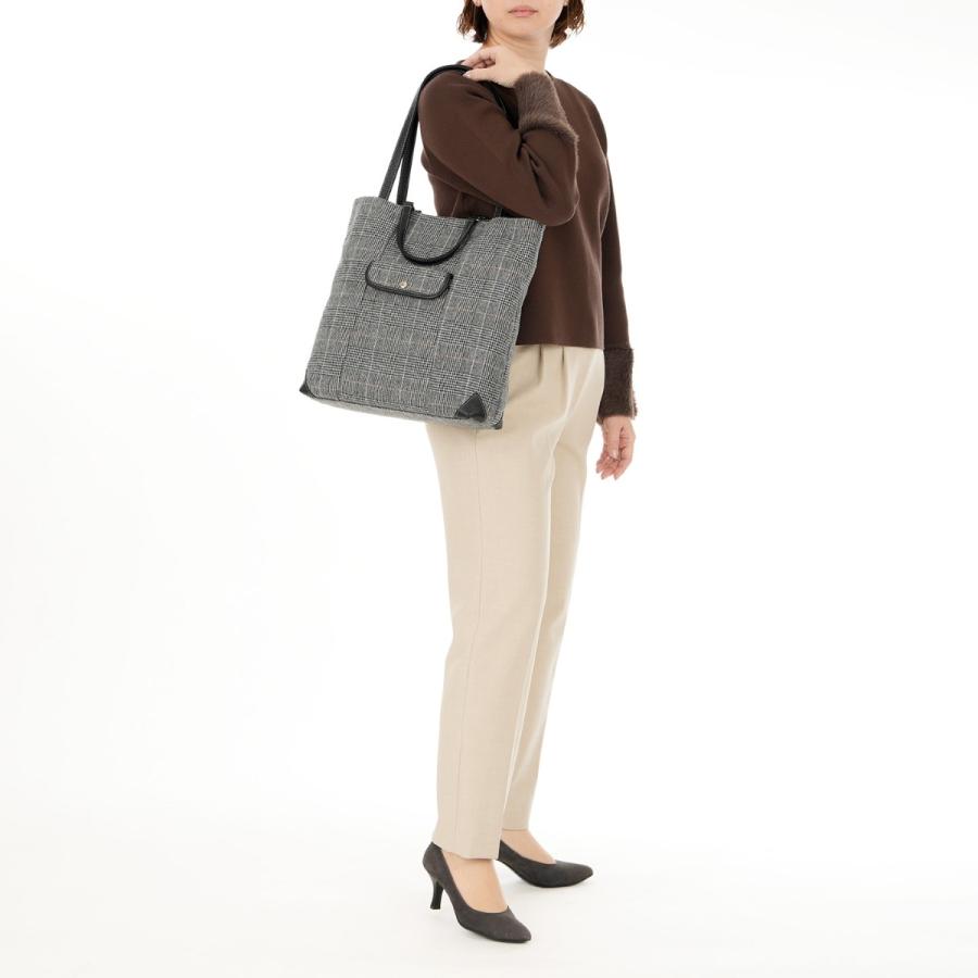 イビサ公式 ウール ハンド バッグ A4 サイズ トート 使いやすい 軽量