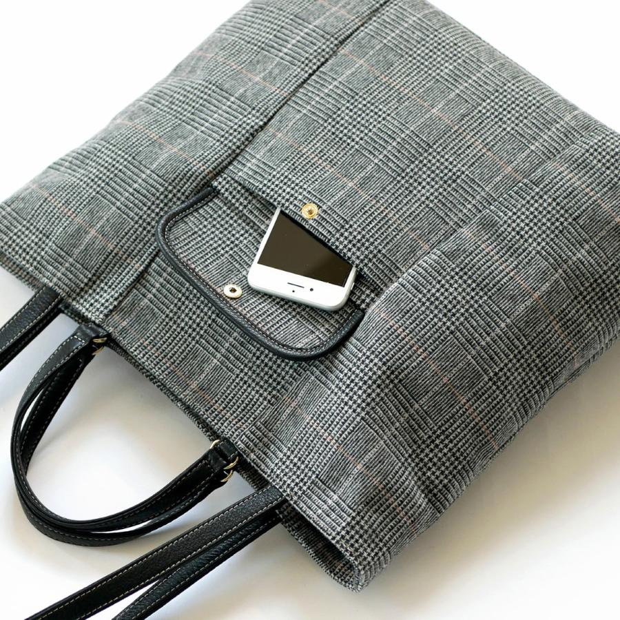 イビサ公式 ウール ハンド バッグ A4 サイズ トート 使いやすい 軽量