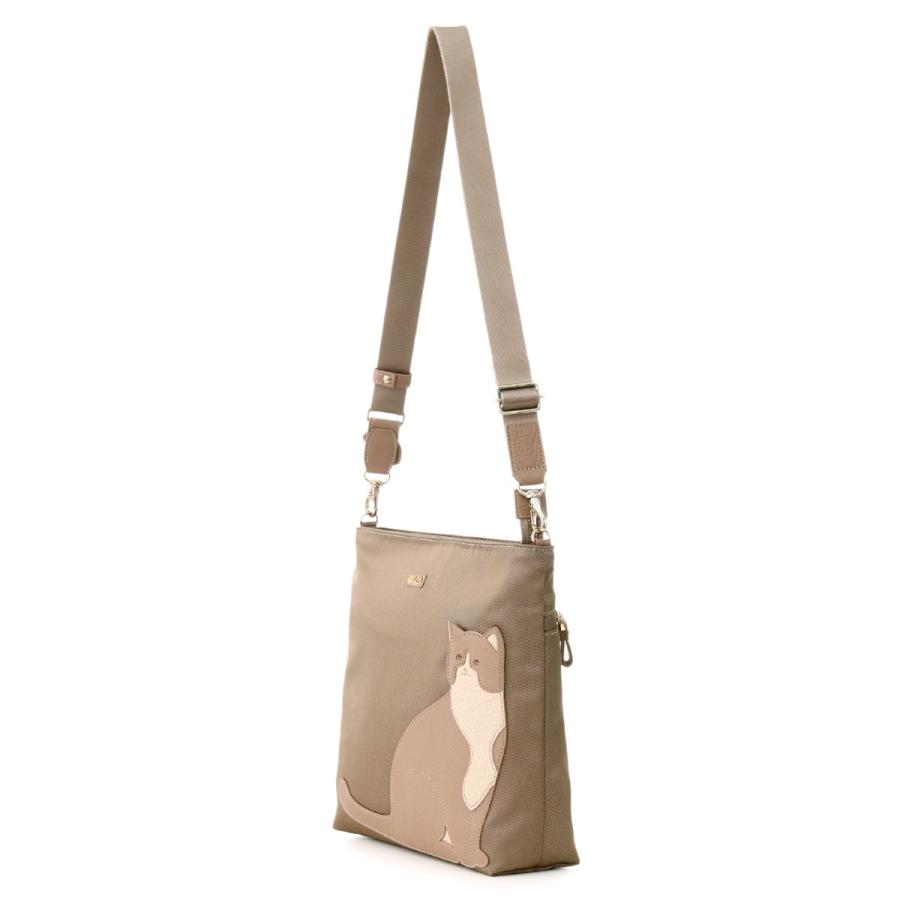 イビサ公式 ネコ ねこ ショルダー 斜めがけ バッグ レディース