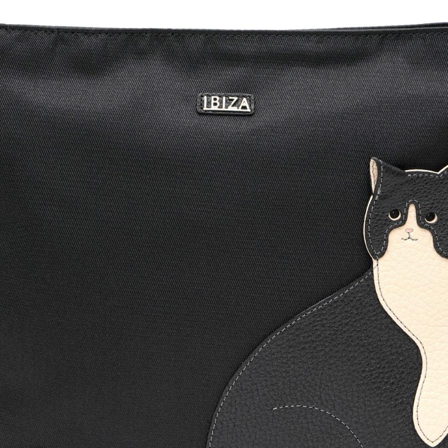 IBIZA（イビサ） ナイロン ショルダーバッグ 軽量 イビサ公式 ネコ