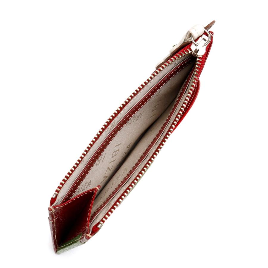 イビサ公式 人気 カード入れ 小銭入れ かわいい I字 ファスナー