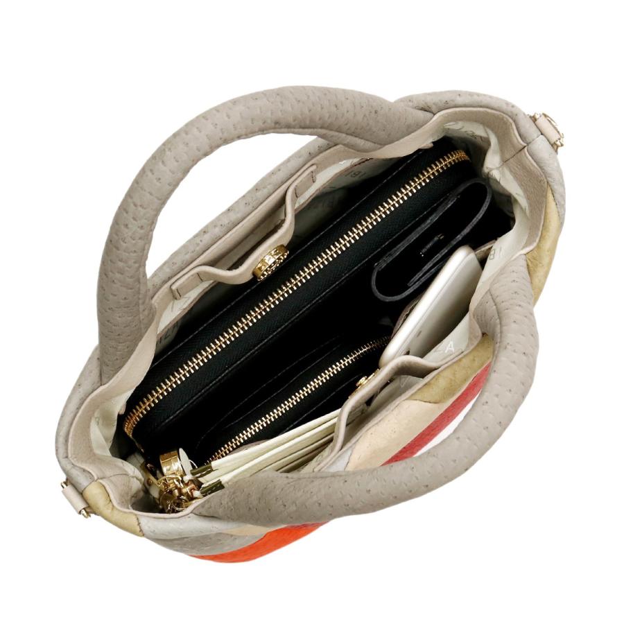 イビサ公式 ハンド バッグ ショルダー 斜めがけ ペッカリー 本革