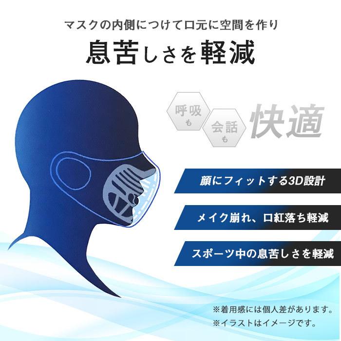 2点セット インナーマスクフレーム 3d 補助フレーム マスクインナー マスクブラケット マスクフレーム 蒸れ防止 化粧くずれ防止 マスクの骨 Msk800 2set イビザストア 通販 Yahoo ショッピング