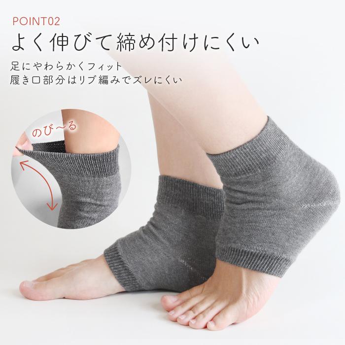 CERVIN（セルヴァン） 足首サポーター 日本製 サポーター 保温 つま先