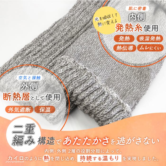 iLeg（アイレッグ） レッグウォーマー 冬用 暖かい ロング丈 ゴルフ 二