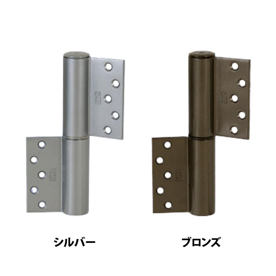日東工器 オートヒンジ（丁番型） 122SR-T / 122SL-T シルバー