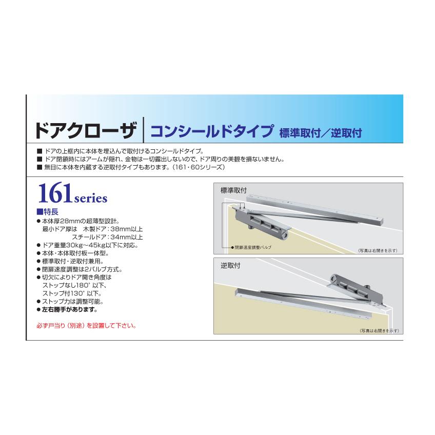 NewStar ニュースター コンシールドドアクローザー CL-1611