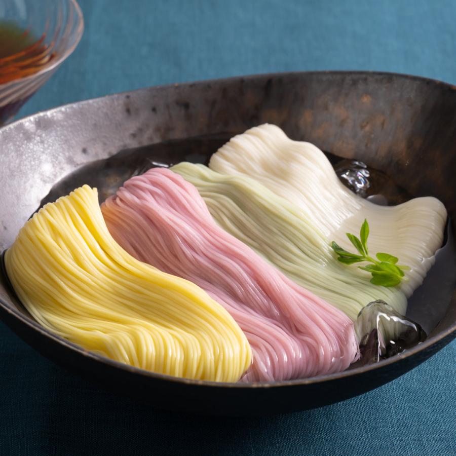 高品質の激安手延素麺 揖保乃糸 特級品 色麺 CST-50 黒帯 -HANA- 50g