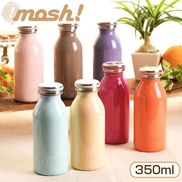 ドウシシャ モッシュ Mosh 軽量ボトル 350ml おしゃれ かわいい マイボトル 直飲み 保温 保冷 水筒 魔法瓶 ペットボトルホルダー Dos M3010 アイビープラン 通販 Yahoo ショッピング