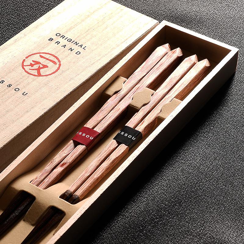 若狭塗箸 一双 剛堅箸 茶 ごうけんばし 夫婦箸 セット 箸 はし 若狭塗箸 一双 剛堅箸 茶 ごうけんばし 夫婦箸 セット 箸 はし