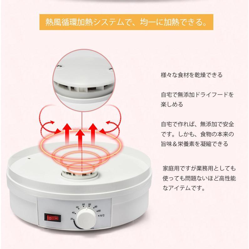 乾燥器 食品 ドライフードメーカー レシピ付き 新型 ドライフルーツ