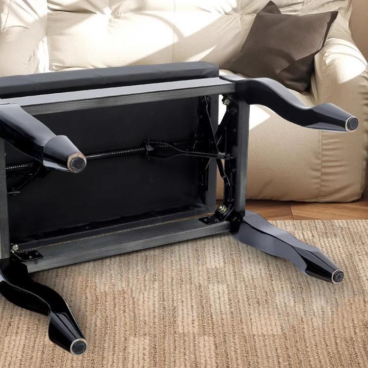 ピアノ椅子 ピアノイス 猫脚 高さ微調整可能 ベンチタイプ コーヒー