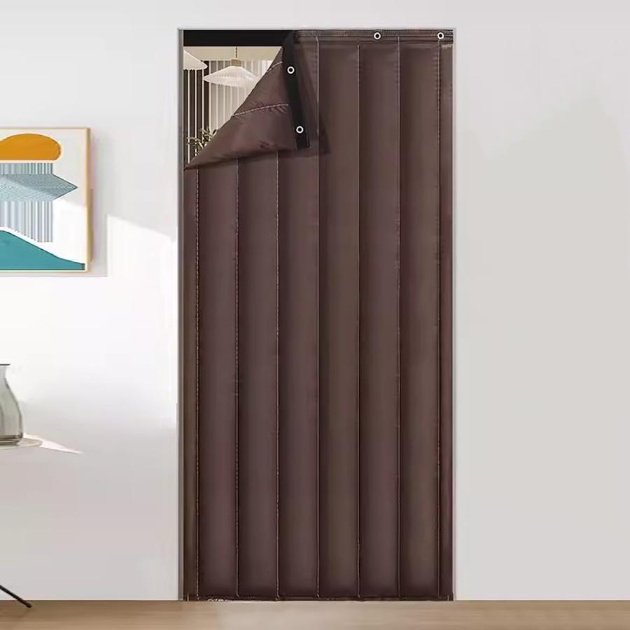 玄関保温断熱綿カーテン 防寒カーテン 間仕切りカーテン 厚手 防寒