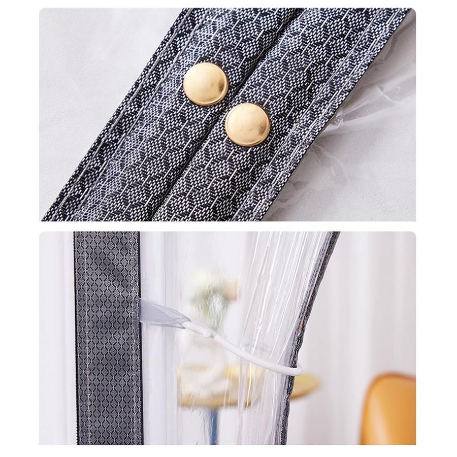 玄関保温断熱カーテン マグネット 透明 防寒カーテン ビニールカーテン