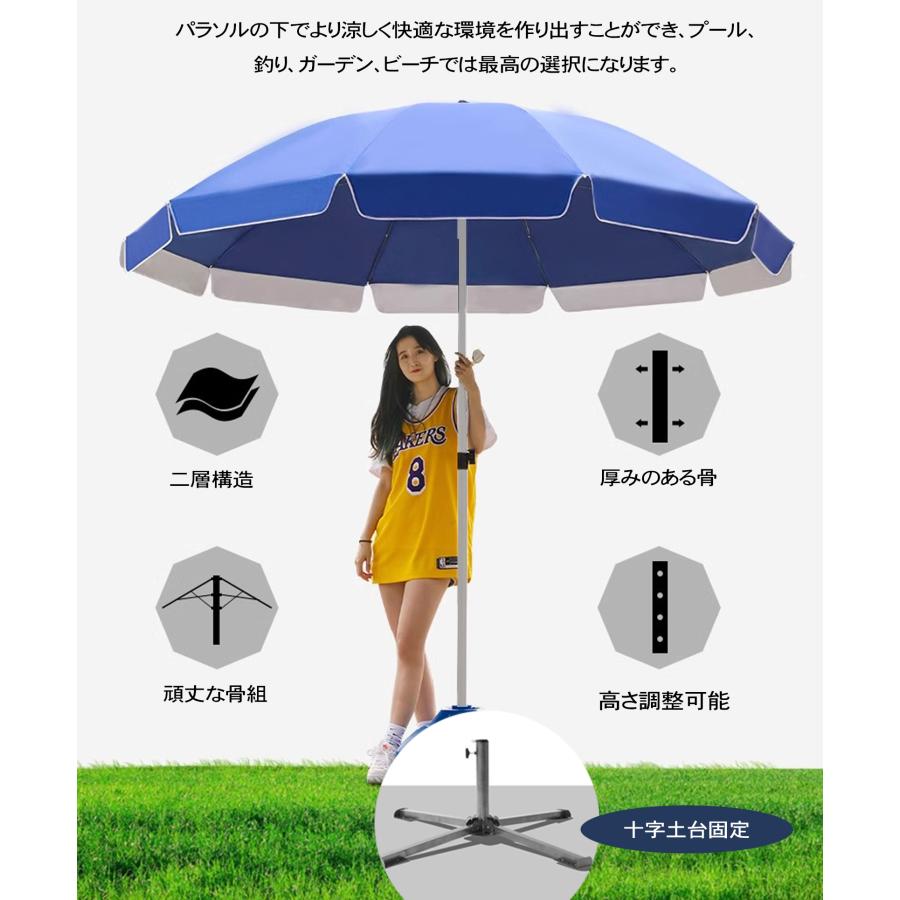 ガーデンパラソル使用期間２日！　日除け　シェード ガーデンパラソル 150cm 180cm 200cm 220cm パラソル 日除け 日よけ