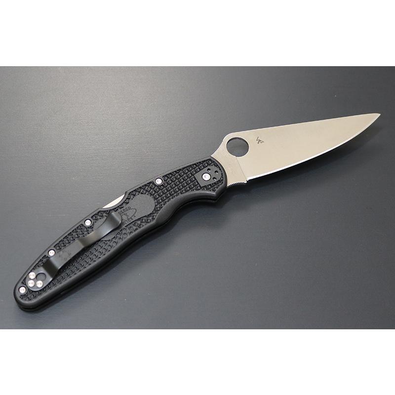 アウトドアナイフ 日本製 C07PBK4 Spyderco ポリス4 VG-10 アウトドアナイフ 日本製 C07PBK4 Spyderco ポリス4 VG-10