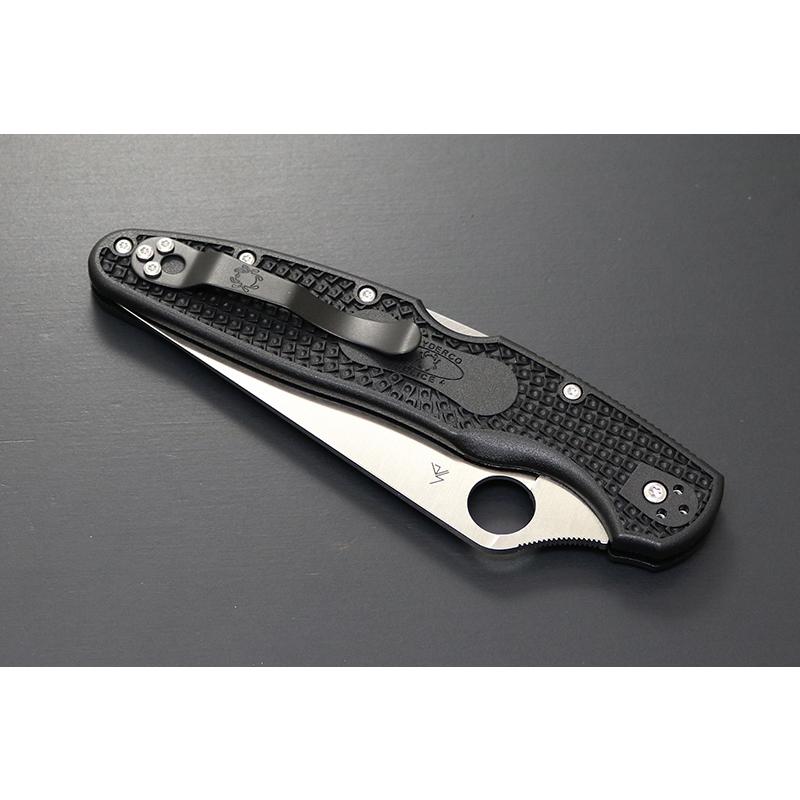 アウトドアナイフ 日本製 C07PBK4 Spyderco ポリス4 VG-10 アウトドアナイフ 日本製 C07PBK4 Spyderco ポリス4 VG-10