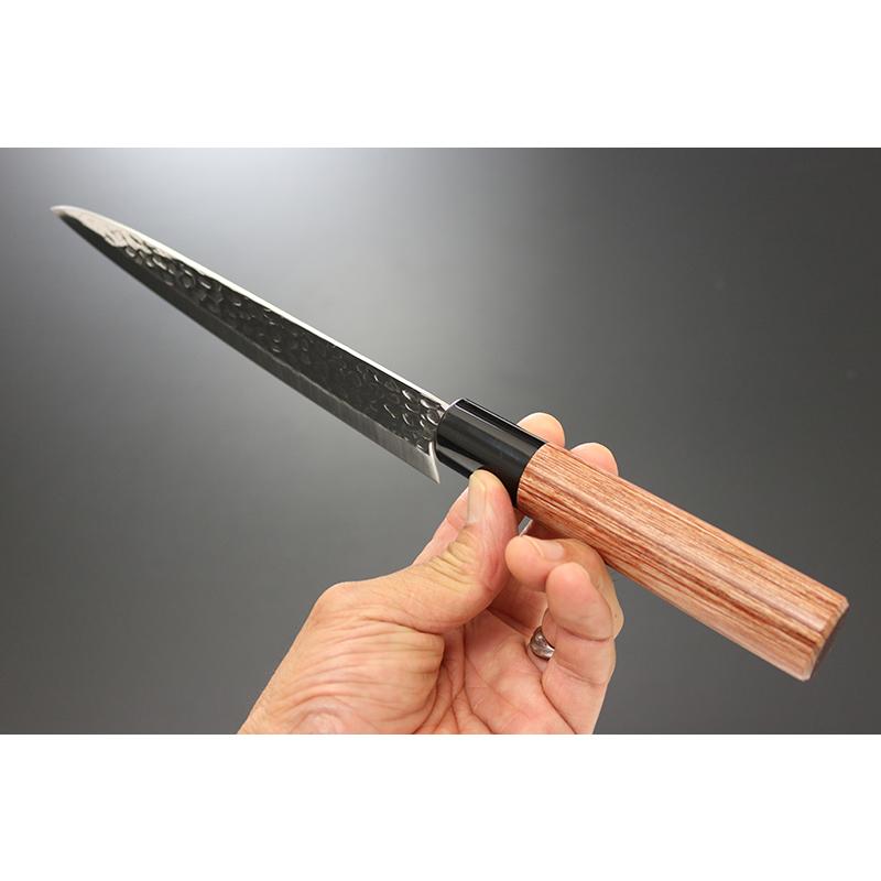 包丁 日本製 KC-951 牛刀 180mm + KC-953 薄刃型 165mm 兼常作 ステン1K6 槌目磨きの画像