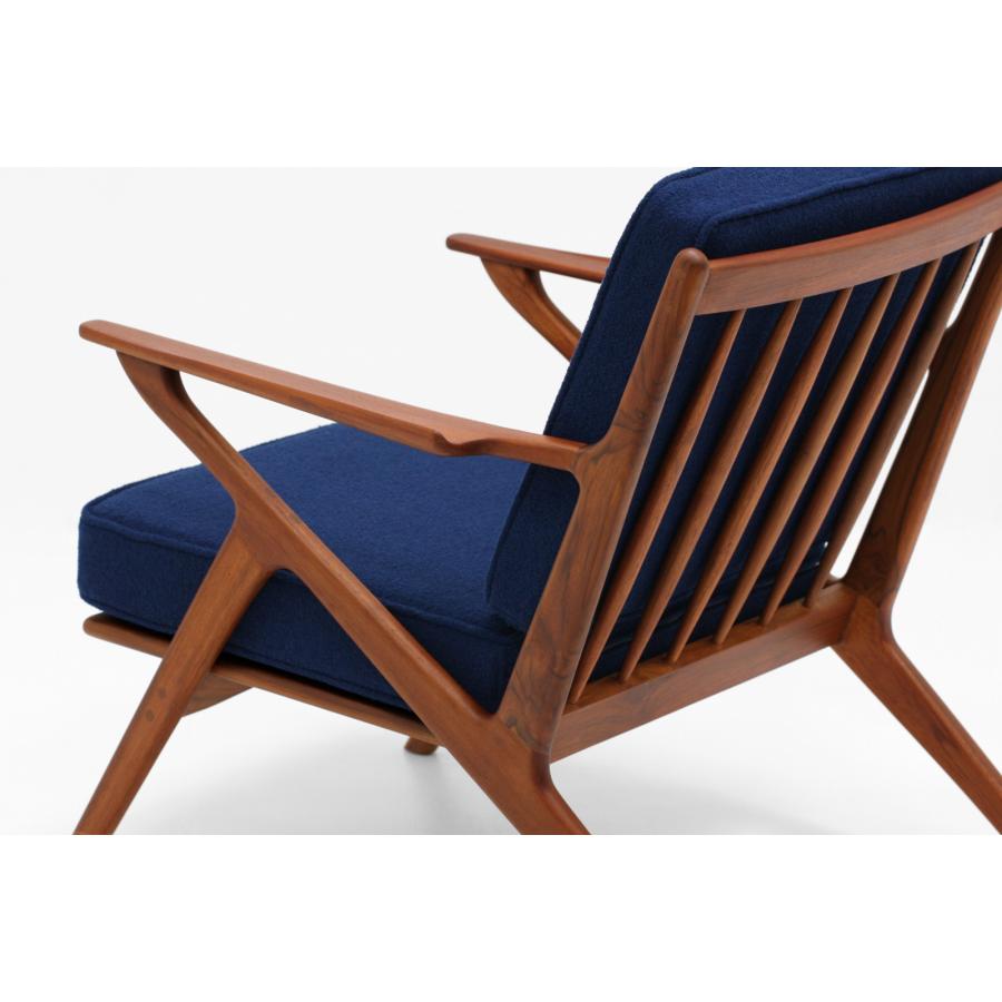 1人掛けソファ Klokken Highback chair 北欧デザイン家具 Klokken クロッケン 1人掛けソファ ネイビー