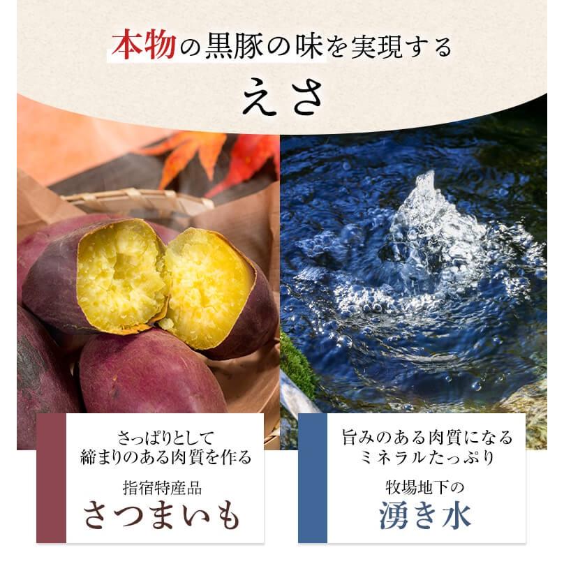 母の日 肉 豚肉 黒豚 ＜ロース200g バラ200g＞セット 鹿児島 しゃぶしゃぶ すき焼き グルメ 送料無料｜ibusukiya｜11