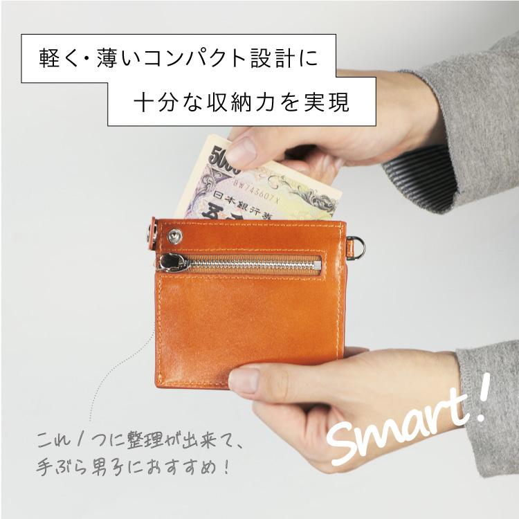 【札入れ＆小銭入れセット】シンプル薄型・完全手作り 本革 極薄 財布 メンズ コンパクト スリム 札入れ 小銭入れ コイン