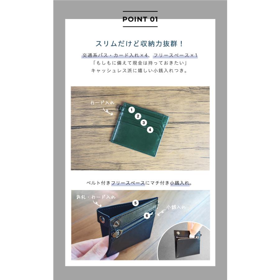本革 極薄 財布 メンズ コンパクト スリム 札入れ 小銭入れ コインケース レザー スマート 薄い 薄型 軽量 手のひらサイズ カード入れ サイフ  プレゼント 誕生日