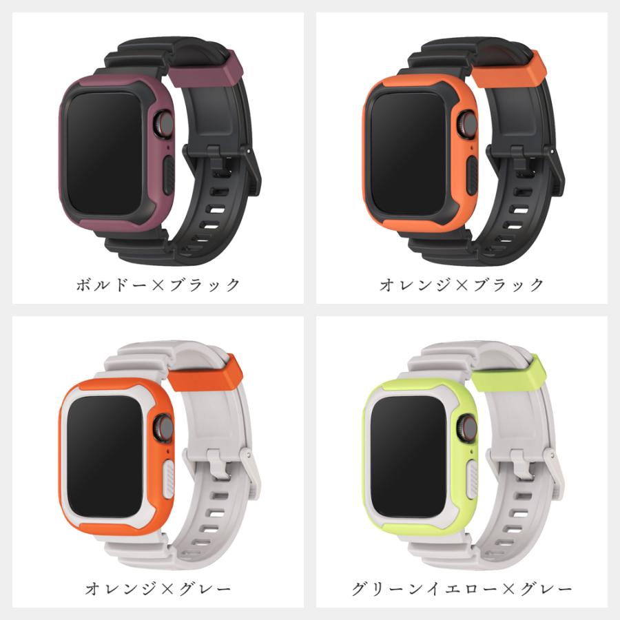 Apple Watch ケース一体型バンド series 9 8 7 SE2 SE 第2世代 Apple Watch ケース一体型バンド series 9 8 7 SE2 SE 第2世代