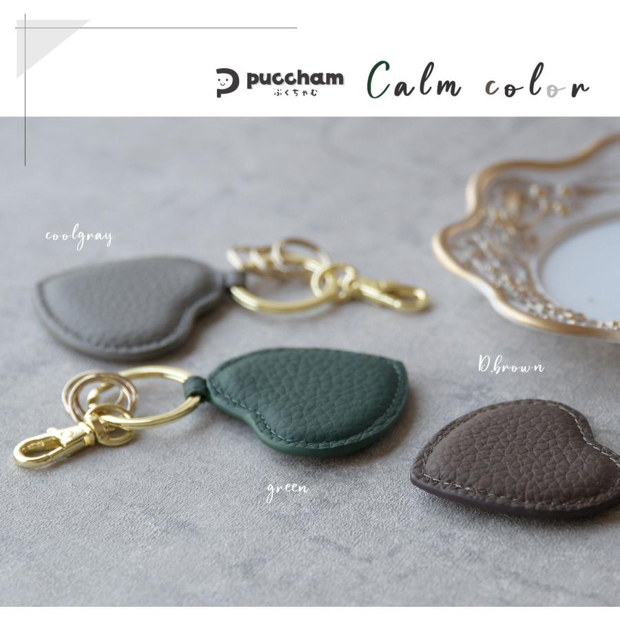 ★レザーがかっこいいぷっくりハートチャーム★ 🎪 @puccham.jp 様からお声掛けをいただきました🎀 商品名⌇⌇ぷくちゃ