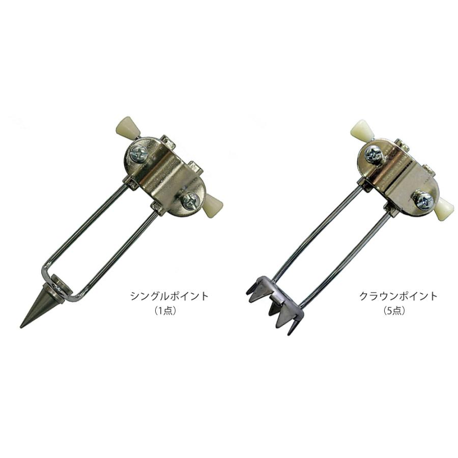 杖2本&アイスピック2個(替えゴム付き)未使用 島製作所 雪国用ピッキングゴム／杖用アイスピック シングルポイント