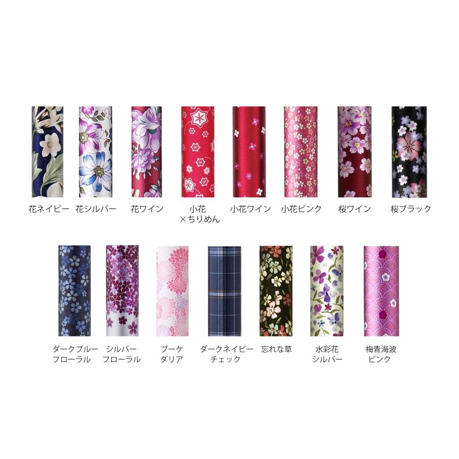 ウェルファン 夢ライフステッキ 柄杖伸縮型スリムタイプ／水彩花