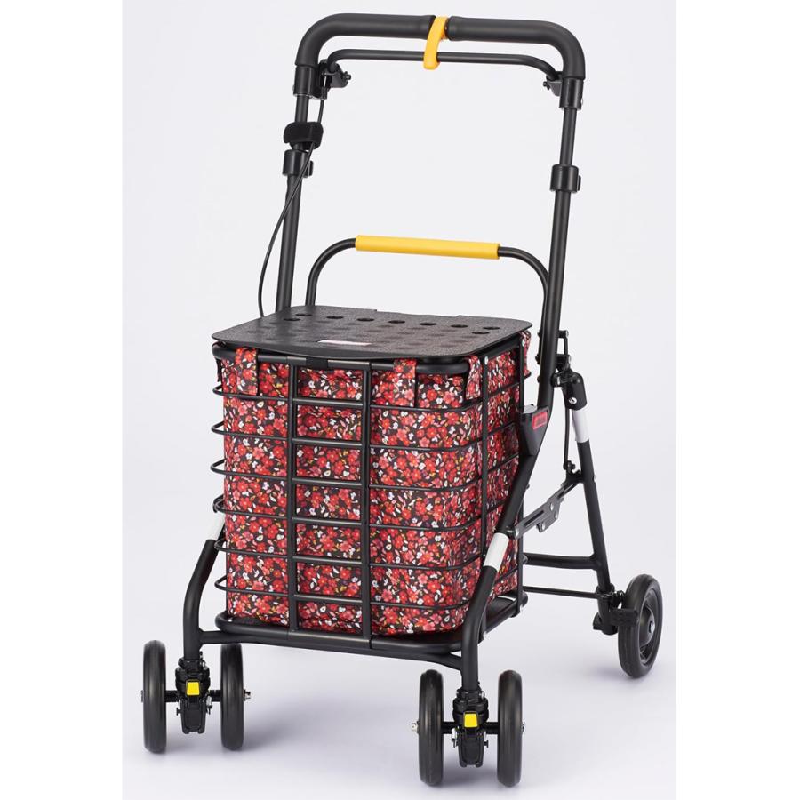 ウィズワン ベストパル／花柄（ウィズワン）BP-FW シルバーカー ワゴン