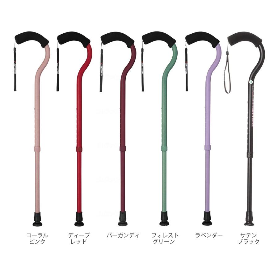 フジホーム フラミンゴN／ラベンダー（フジホーム）超軽量伸縮ステッキ