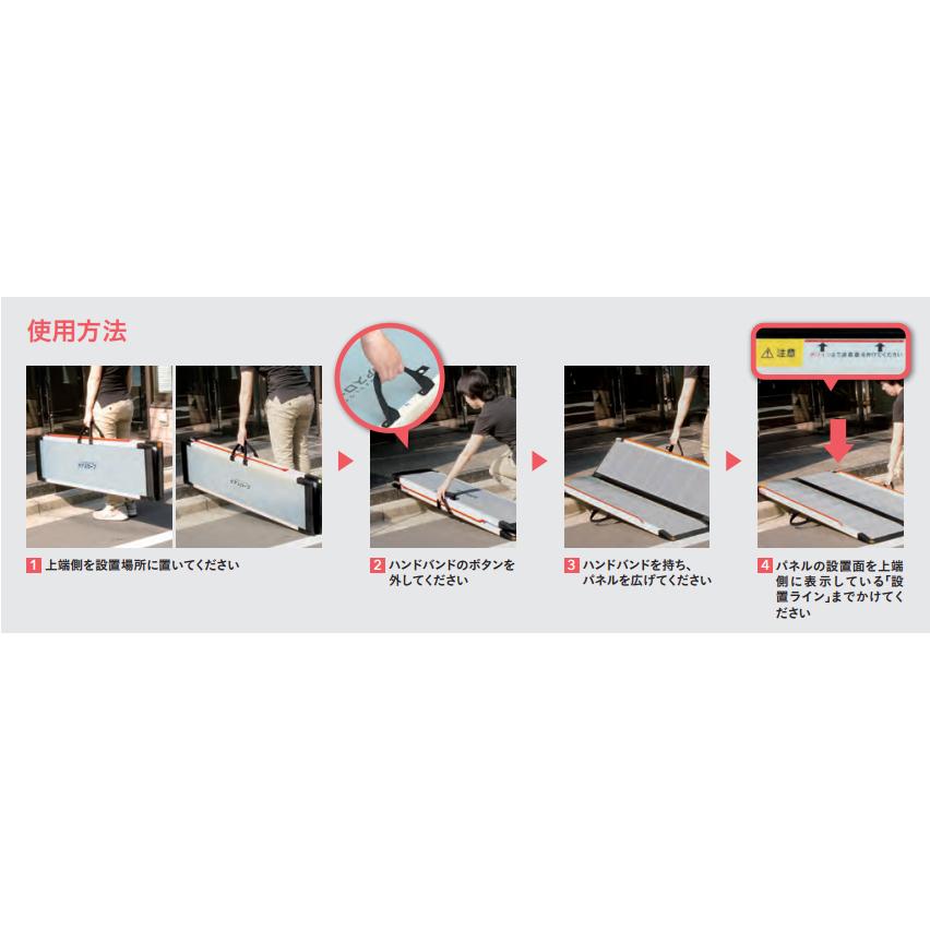 ケアメディックス ケアスロープ 長さ150cm／CS-150（ケアメディックス