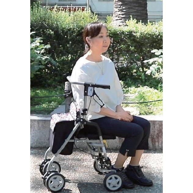 島製作所 シンフォニーSP／格子紺（島製作所）歩行車