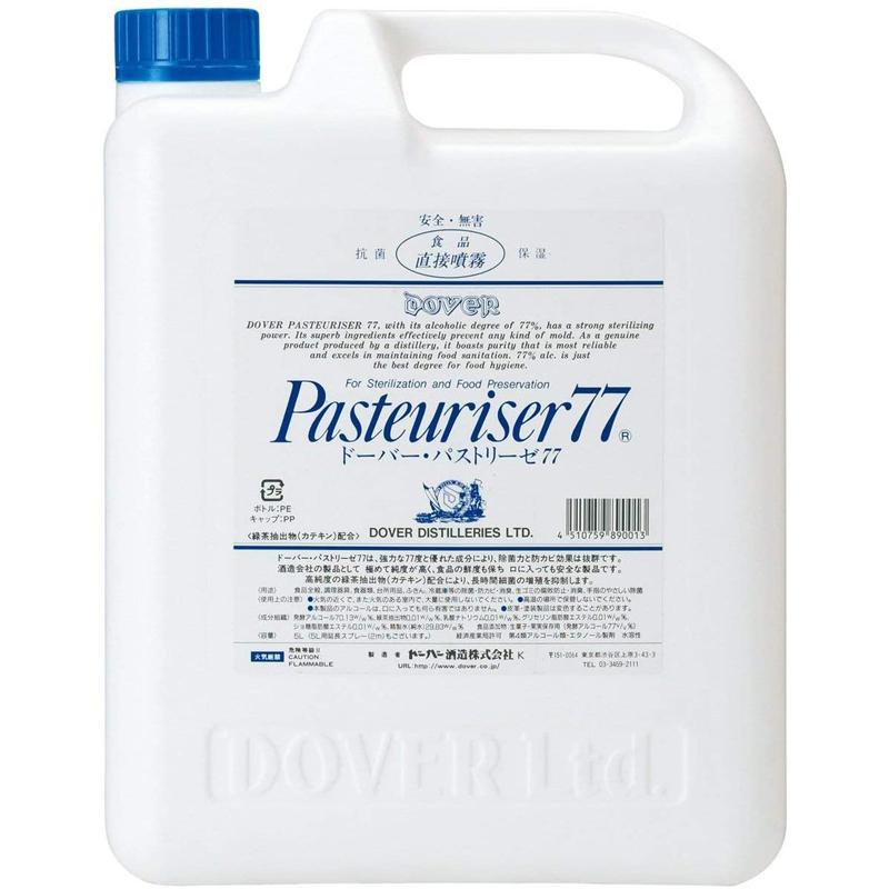 DOVER（ドーバー） （ケース販売）ドーバー パストリーゼ77／5L×4本 