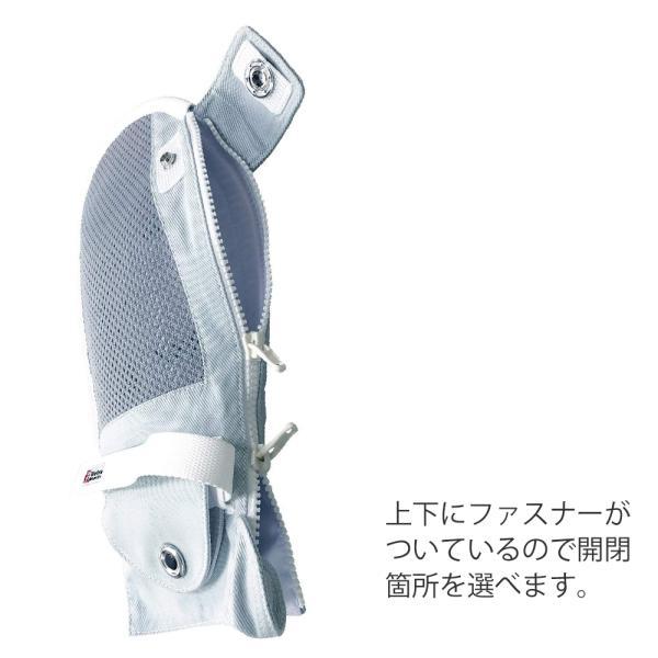 竹虎 フドーてぶくろ 横入れ（2枚組）Mサイズ／ブルー（竹虎）サイド
