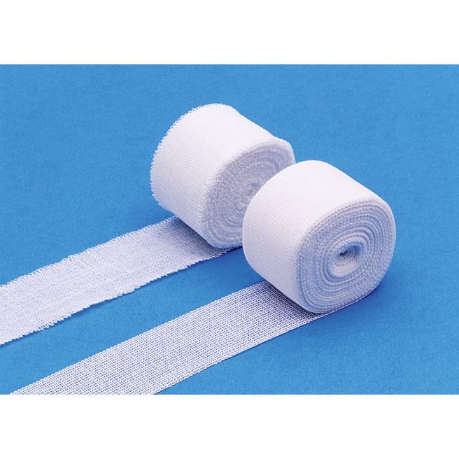 白十字 （ケース販売）P反巻 3裂 9.3cm幅×9m 30巻／耳付ホータイ（白