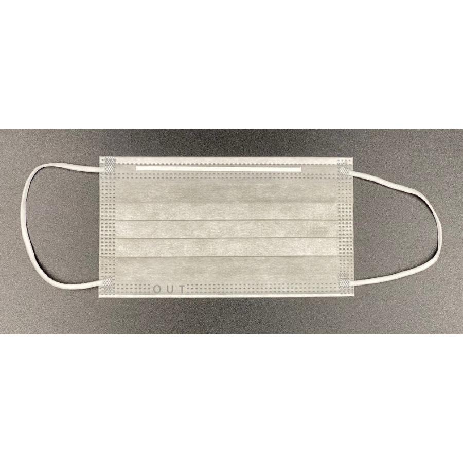 ファーストレイト （ケース販売）フィット使いきりマスク125 グレー