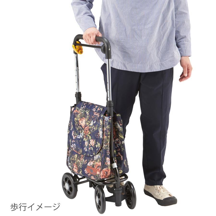 マキテック サポキャリー 横押しカート 右手専用／ブラウン