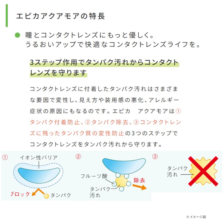 エピカ メニコン アクアモア 310ml×12本 洗浄液 ソフトコンタクト