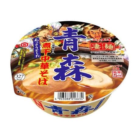 カップ麺ニュータッチ 凄麺 喜多方　富山　和歌山　青森　新潟　酸辣湯麺　計36個 ヤマダイ ノンフライ カップ麺 ニュータッチ 凄麺 青森煮干中華そば 1